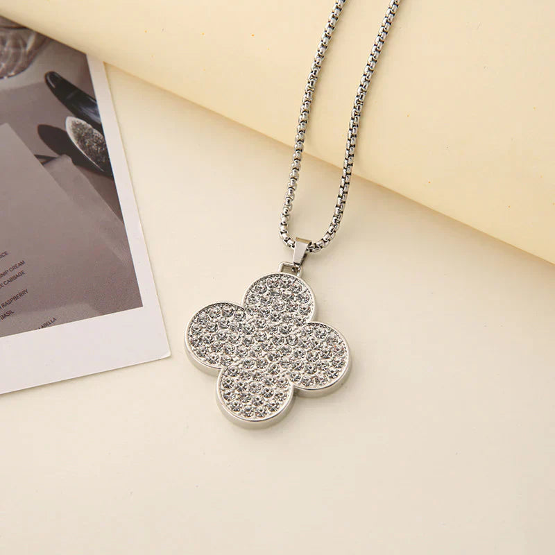 Lucky Bloom Silver Chain