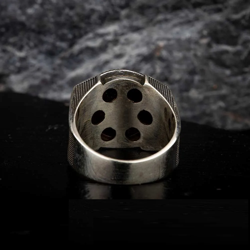 Clock Design Micro Detailed Spinner Ring