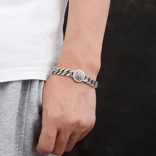 Sterling Silver Zakiram Personalized Bracelet