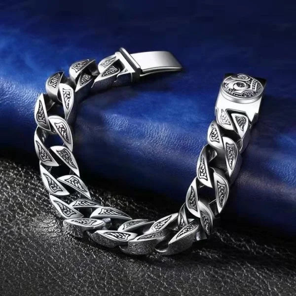 Sterling Silver Curb Chain Bracelet