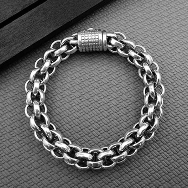 Sterling Silver Bold Link Chain Bracelet