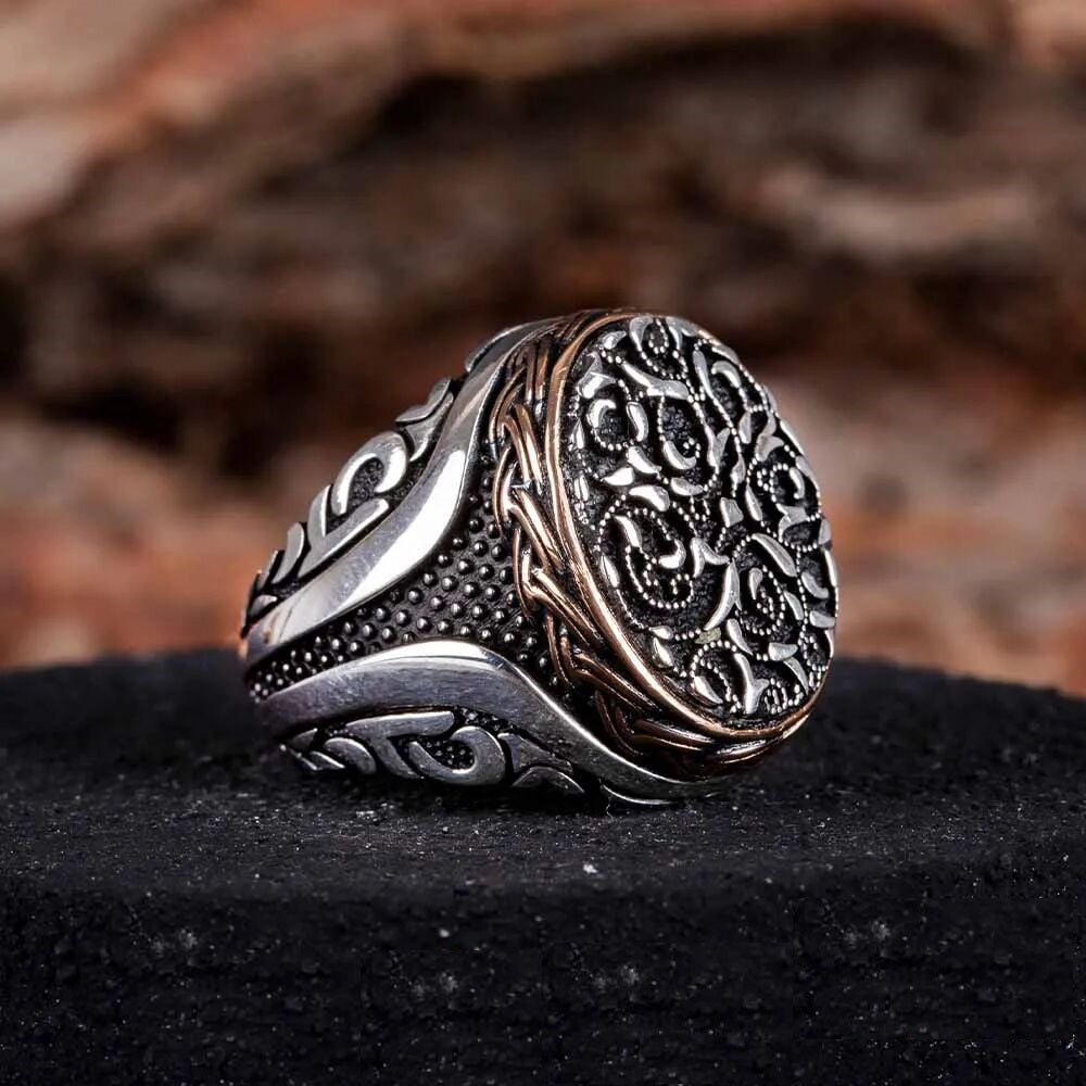 Exclusive Design Stoneless Silver Ring No4