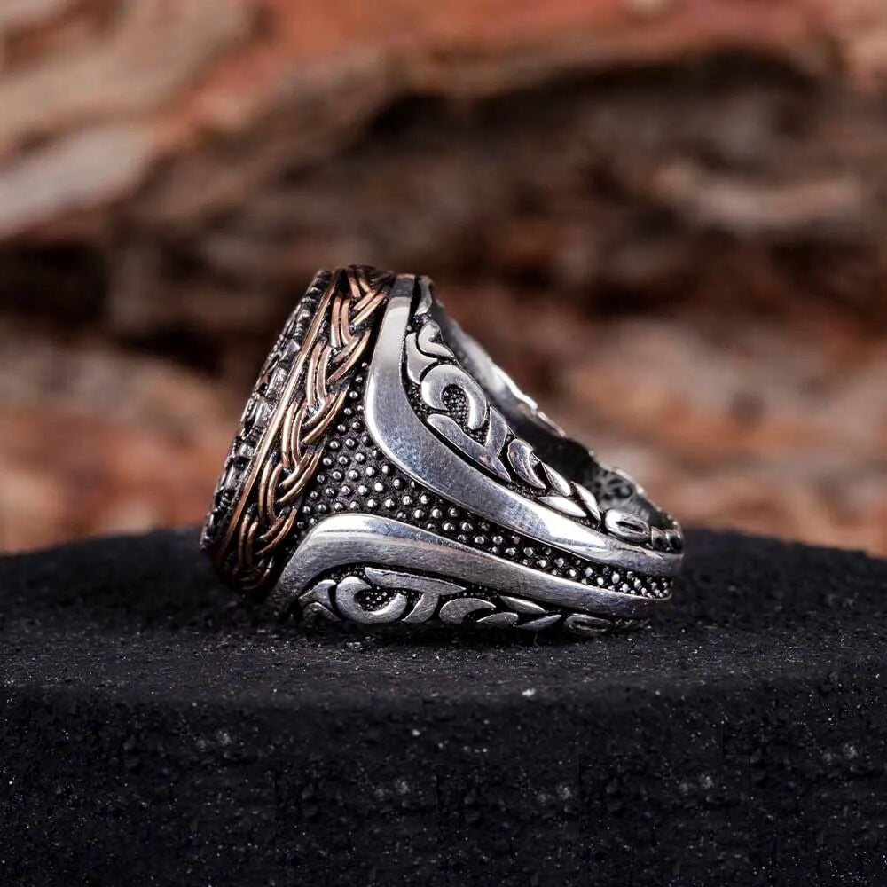 Exclusive Design Stoneless Silver Ring No4