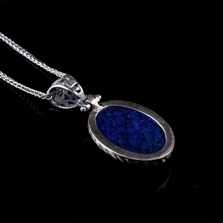 Allahu Akbar Lapis Lazuli Pendant