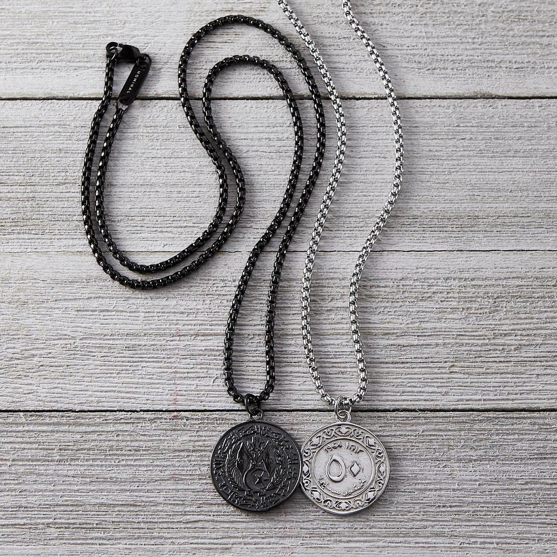 Country Coin Necklace  Men