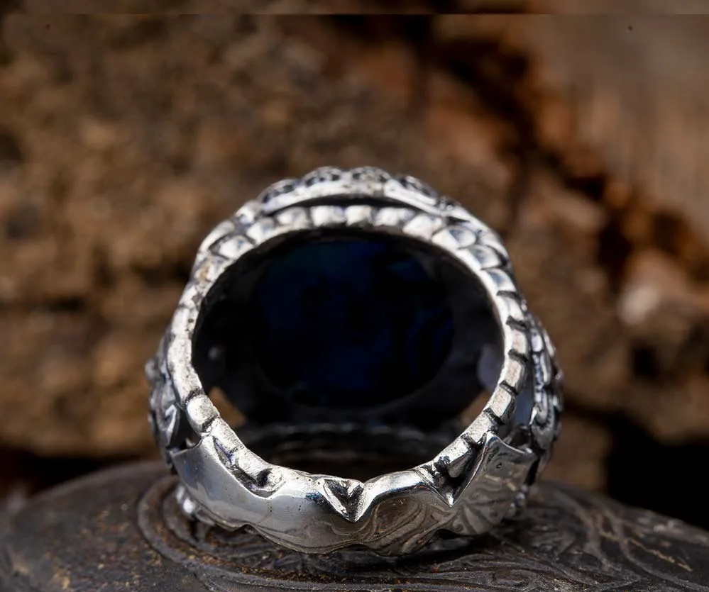 Allahumma Salli `Alaa Sayyidinaa Muhammadini Abalone Ring