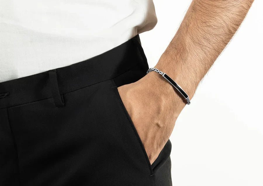 Black Curve Bracelet