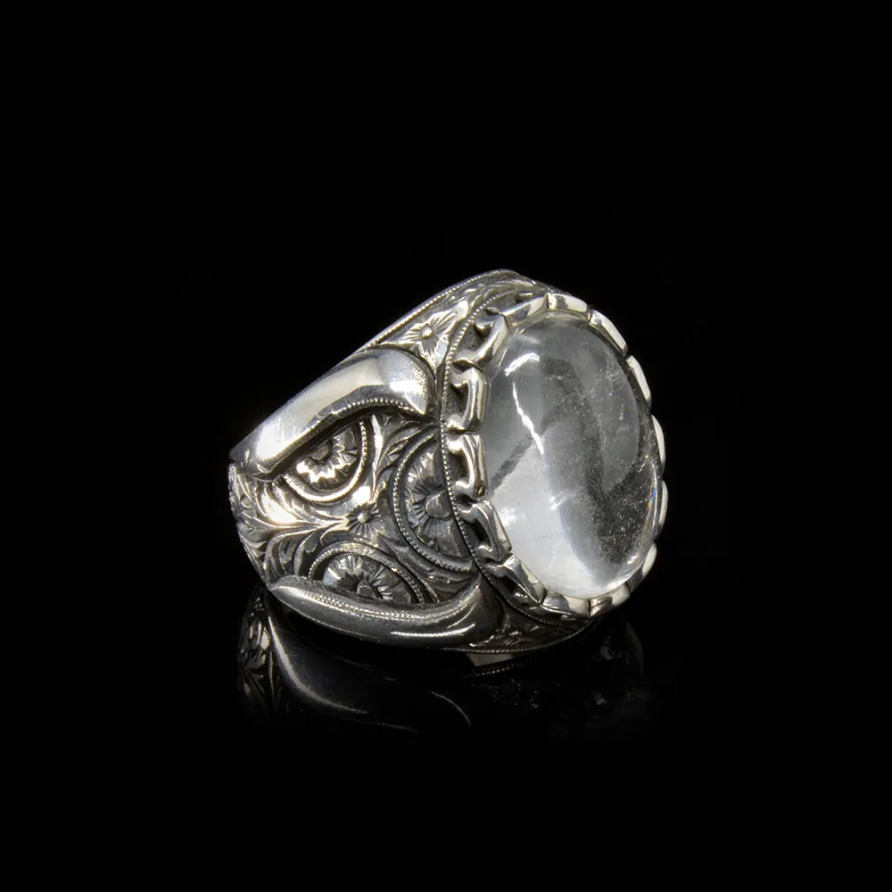 Handcraft Dur Al Najaf 925 Silver Men Ring