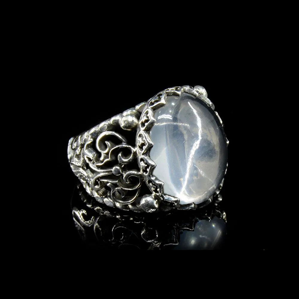 Craft Collection Handmade Dur Al Najaf Silver Men Ring