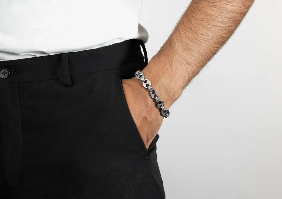 Engraved Battle Axe Bracelet