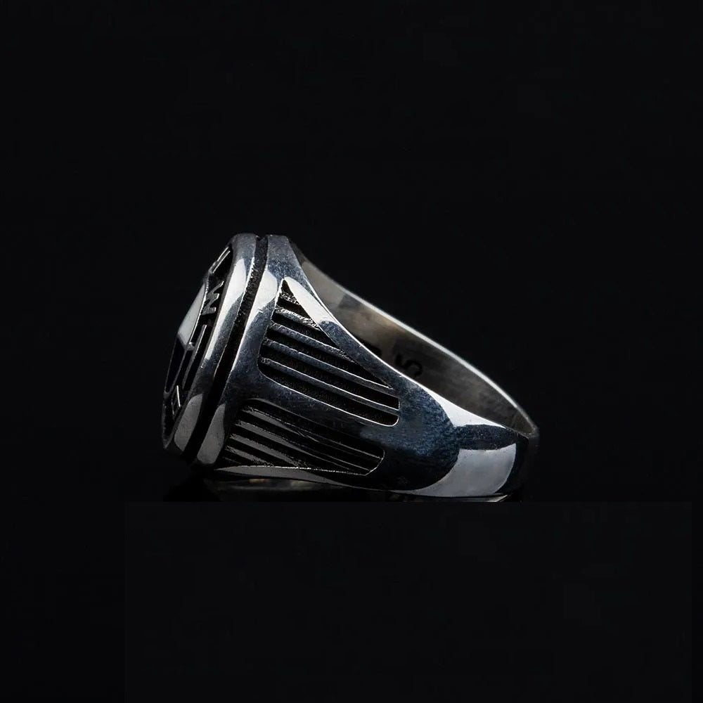 Car Logo Special Silver Ring for BMW Owners No1
