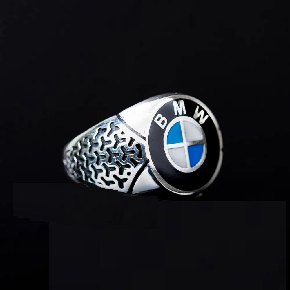 Car Logo Special Silver Ring for BMW Owners No2
