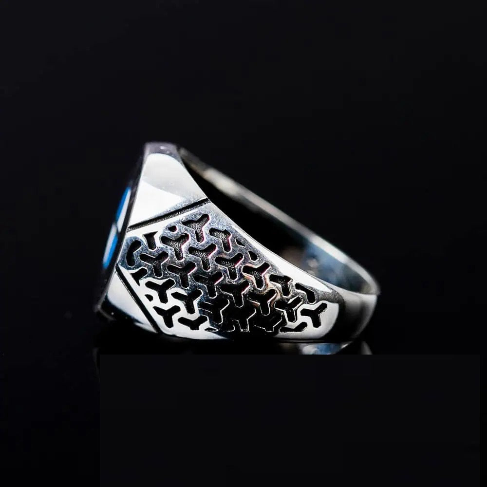 Car Logo Special Silver Ring for BMW Owners No2