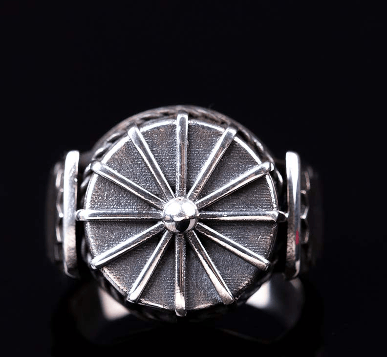 Bektashi Crown Silver Ring For Men