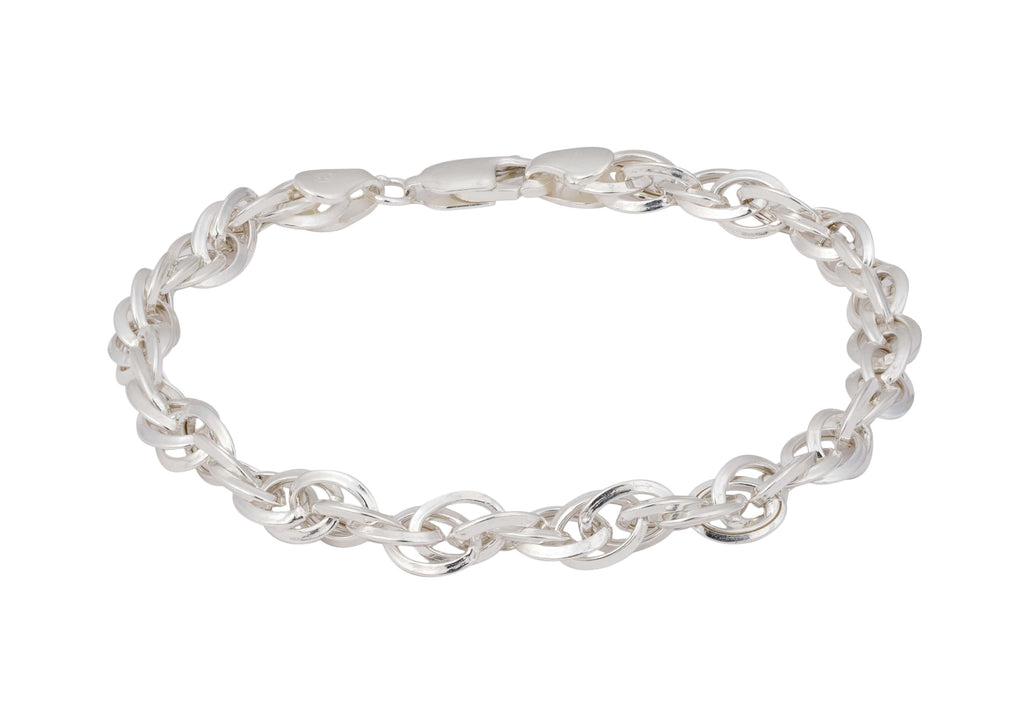 Intertwined Rope Link Men Bracelet