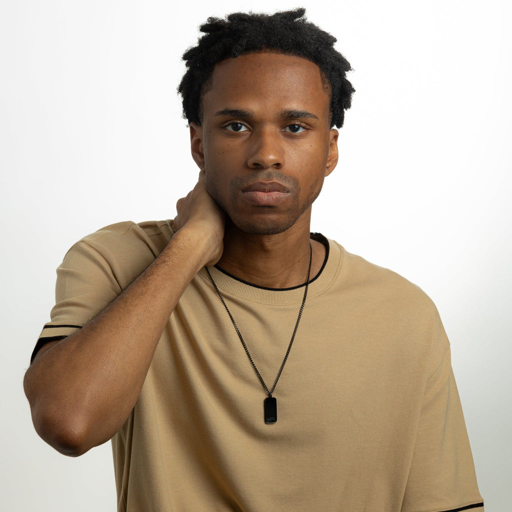 Impossible Until It's Done Tag Necklace