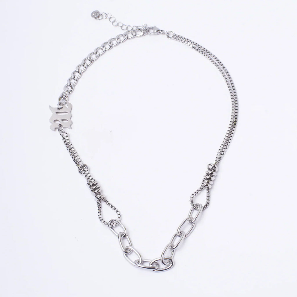 Cryptic Rune Silver Chain