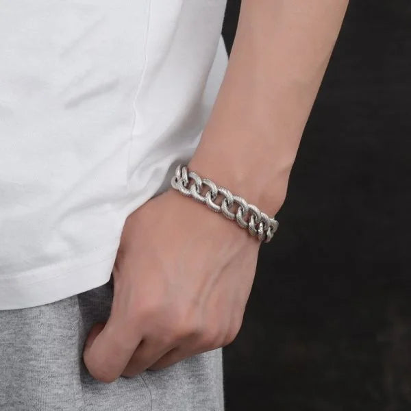 Sterling Silver Personalized Knot Loop Bracelet