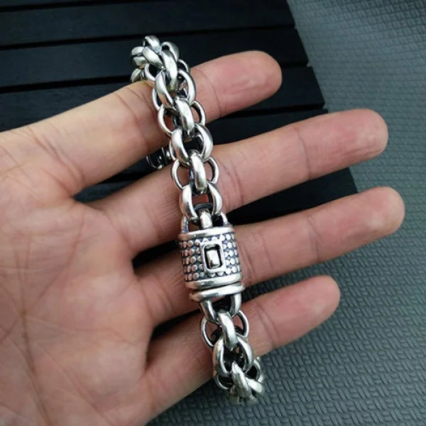 Sterling Silver Bold Link Chain Bracelet