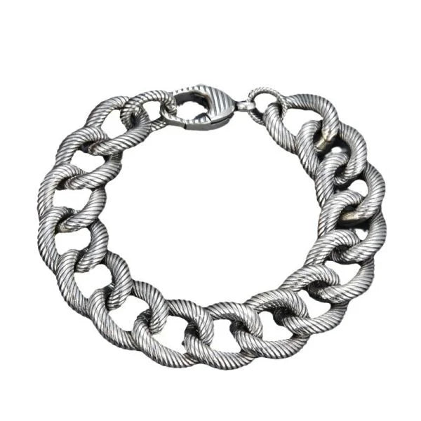 Sterling Silver Personalized Knot Loop Bracelet