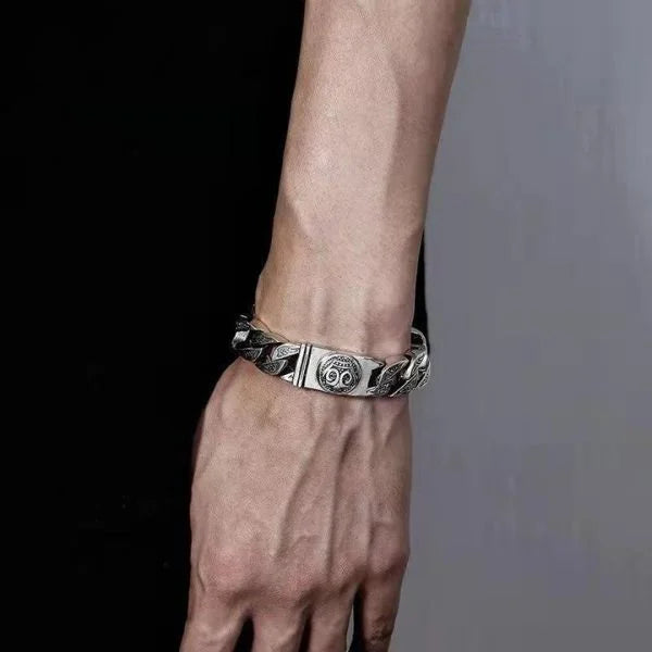 Sterling Silver Curb Chain Bracelet